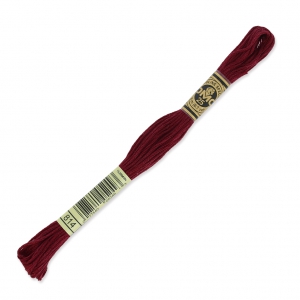 Embroidery Thread DMC Mouliné Special 117 MC burgundy (814) x8m