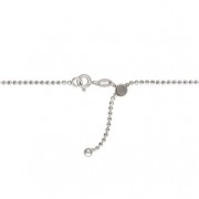 Adjustable chain finding set Silver tone 925 x1