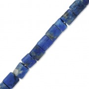 Beads Lapis Lazuli tubes 3x3 mm x20|raw }}