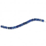 Beads Lapis Lazuli tubes 3x3 mm x20
