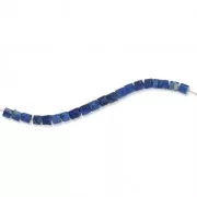 Beads Lapis Lazuli tubes 3x3 mm x20