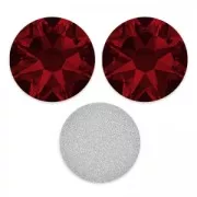PureCrystal stick-on rhinestones 5mm Siam x36