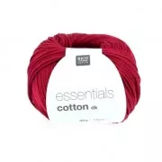 Essentials Cotton Dk Wool cherry x50g