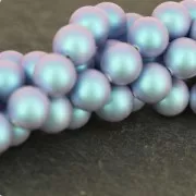 PureCrystal 5810 Pearls 4mm Iridescent Light Blue Pearl  x20