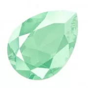 PureCrystal 4320 Pear Fancy Stone 14x10mm Mint Green x1