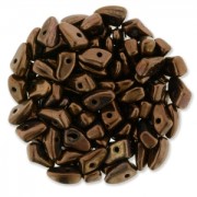 Glass beads Prong Beads 1 hole 3x6 mm Dark Bronze x5g|raw }}