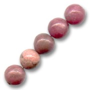 Beads Rhodonite 10mm x5|raw }}