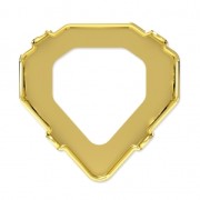 Setting for PureCrystal cabochon 4928 Tilted Chaton 12 mm brut