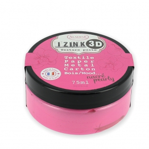 Fabric dye Aladine pasta 3D Izink Pearly Pearly Orchid x75ml