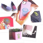 Fabric dye Aladine pasta 3D Izink Pearly Pearly Orchid x75ml