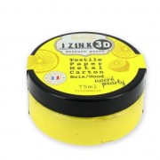 Fabric dye Aladine pasta 3D Izink  PearlyPearly Citronella x75ml|raw }}