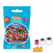 Assortment of Hama Mini 47 colours (n°00) x2000|raw }}