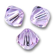 PureCrystal 5328 Crystal Bicones 3mm Violet x50|raw }}