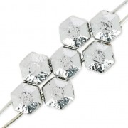 Czech Glass beads Honeycomb Jewel 6 mm Labrador x20|raw }}