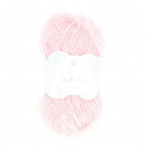 C Creative Bubble - Sponge crochet thread tawashi Pink x50g