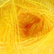 Creative Bubble - Sponge crochet thread tawashi yellow x50g