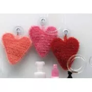 Creative Bubble - Sponge crochet thread tawashi Black x50g