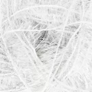 Creative Bubble - Sponge crochet thread tawashi white x50g