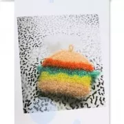 Creative Bubble Yummy/drôles d'éponges à crocheter pour la vaisselle