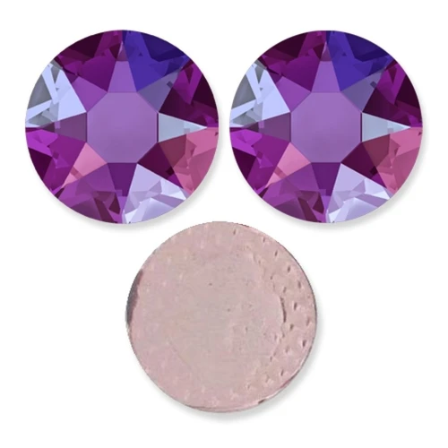 PureCrystal Hotfix rhinestones 2078 4mm Fuchsia Shimmer x36