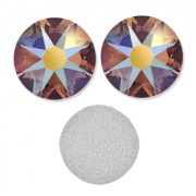 PureCrystal stick-on rhinestones 4mm Topaz Shimmer x36