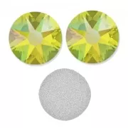 PureCrystal stick-on rhinestones 2088 3mm Citrine Shimmer x36