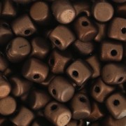 Minos® by Puca® 2.5x3 mm Dark Bronze Mat x5g