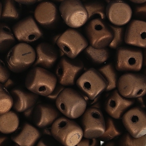 Minos® by Puca® 2.5x3 mm Dark Bronze Mat x5g