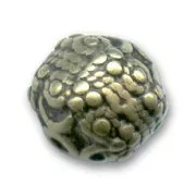 Metal round bronze  tone 10mm x1