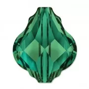 Baroque bead PureCrystal 5058 14 mm Emerald x1