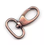 Lobster Keyring 40mm Antic Copper color x1