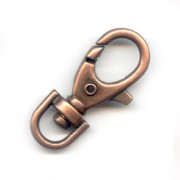 Lobster Keyring 37mm Antic Copper color x1|raw }}