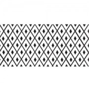 Wooden texture  rolls for polymer clay 100x15mm diamond