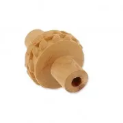 Wooden texture  rolls for polymer clay 15x38 mm vine leaves