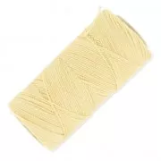 Linhasita waxed thread spool for micro macramé 1 mm - Cream (1310) x168m