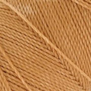 Linhasita waxed thread spool for micro macramé 1 mm - Straw (18) x168m