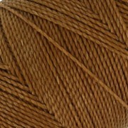 Linhasita waxed thread spool for micro macramé 1 mm - Old Gold (604) x168m