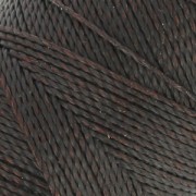 Linhasita waxed thread spool for micro macramé 1 mm - Chocolate Brown (29) x168m