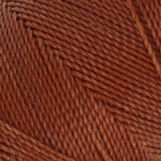 Linhasita waxed thread spool for micro macramé 1 mm - Old Copper (25) x168m