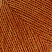 Linhasita waxed thread spool for micro macramé 1 mm - Camel Brown (498) x168m