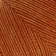 Linhasita waxed thread spool for micro macramé 1 mm - Camel Brown (498) x168m