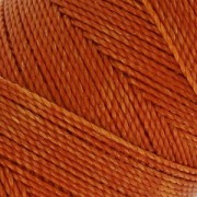 Linhasita waxed thread spool for micro macramé 1 mm - Caramel (203) x168m