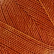 Linhasita waxed thread spool for micro macramé 1 mm - Caramel (203) x168m