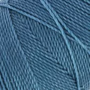 Linhasita waxed thread spool for micro macramé 1 mm - Denim Blue (119) x168m