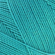 Linhasita waxed thread spool for micro macramé 1 mm - Turquoise (229) x168m