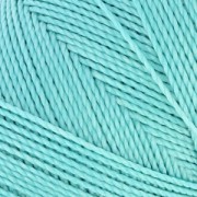 Linhasita waxed thread spool for micro macramé 1 mm - Baby Blue (398) x168m
