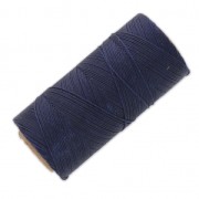 Linhasita waxed thread spool for micro macramé 1 mm - Navy Blue (70) x168m
