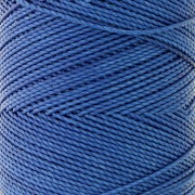 Linhasita waxed thread spool for micro macramé 1 mm - Blue (692) x168m