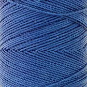 Linhasita waxed thread spool for micro macramé 1 mm - Blue (692) x168m