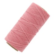 Linhasita waxed thread spool for micro macramé 1 mm - Salmon (324) x168m|raw }}